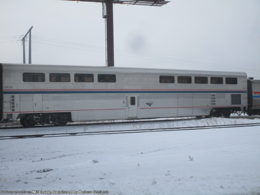 AMTK 38024 in the Snow